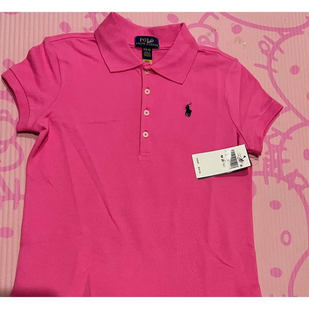 NWT❤️Polo Ralph Lauren Girls Cotton dress szM